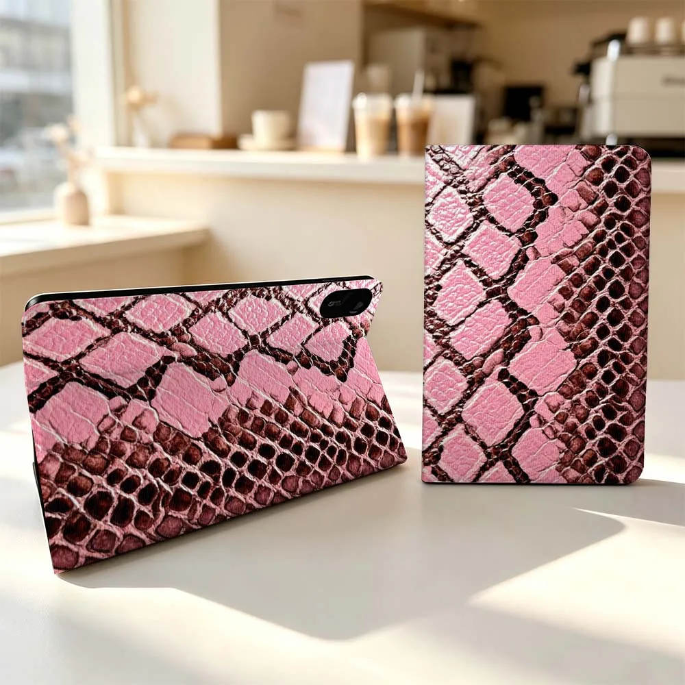 Animal Skin Texture For Xiaomi Poco Redmi Pad 8 2 4 5 6 6S 7 7S SE Pro Max 14 11 8.7 11.2 12.5 Inch Tablet Case Fashion