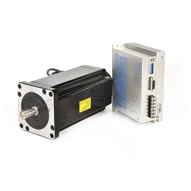 

50Nm Hybrid Stepper Motor High Holding Torque 3 Phase Nema 52 130mm Width CNC Machine Motor for Industrial & 3D Printer Use