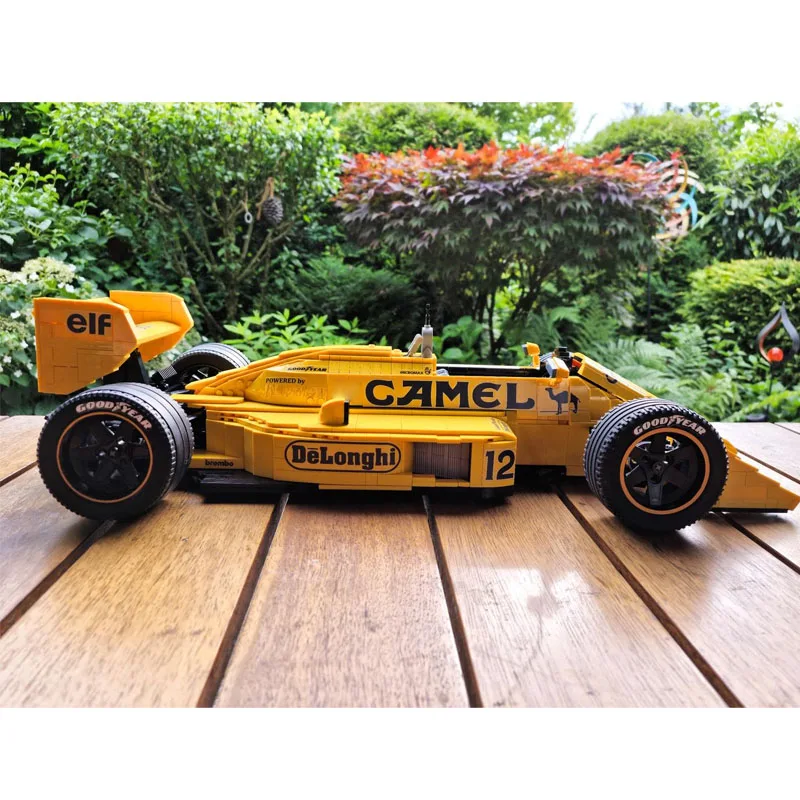 

MOC-81894Classic Lotus 99T - Scale1:8Formula Car Sports Car Building Block Model2156PartsMOC Creative Birthday Toy for Boys Kids
