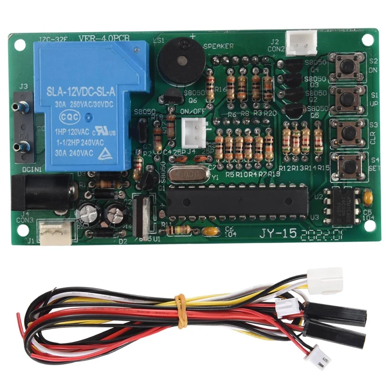 Jy-15A Timer Board Timer Controller Power Supply For Coin Opearted Water Pump Washing Machines Massage Chairs Chargers