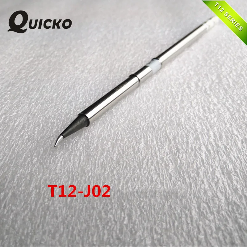 Imagem -04 - Quicko-pontas de Ferro de Solda Ferramentas de Solda para T12 Handle Station Xa-t12-k ku Ils Bc2 Ferro de Solda 7s Estanho de Alto Grau de Alta Qualidade