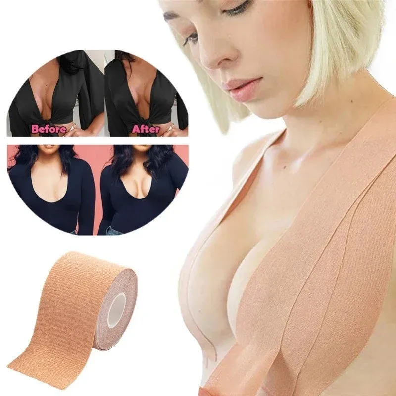 Invisible Nipple Tape Lifting Breast Patch Cut Freely Chest Stickers Push Up Bra Tapes Boob Breast Stickers