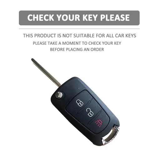 Imagen 2 del producto Funda de silicona con 3 botones para llave de coche, Protector de piel, carcasa de goma para Great Wall Haval Hover H1 H3 H5 H6, juego de llavero abatible