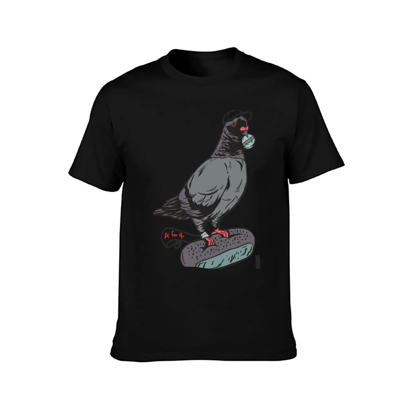 Philly Pigeon Philly Pigeon T-Shirt Daily Work Short Sleeve Top T-Shirt