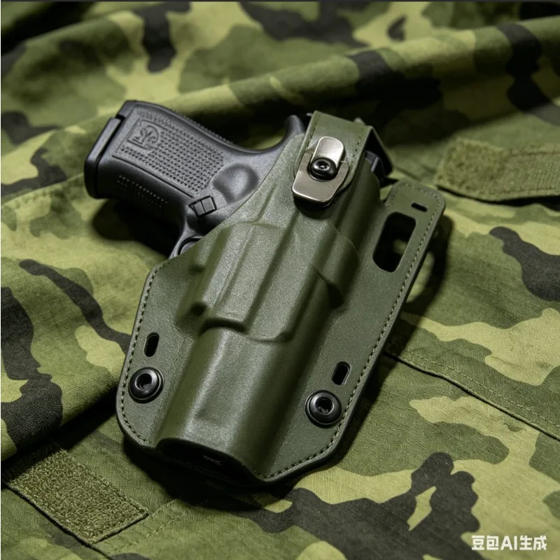 Carry Holster for G17 G19 Handgun Belt Sheath Flashlight Bag for X200 Series Torch Outdoor Sport Hunting Parts