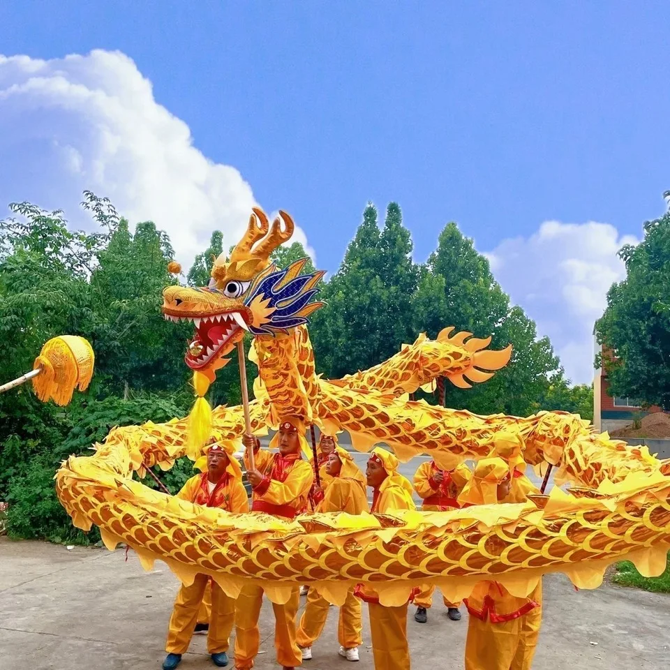 Adult Dragon Dance Costume Size 4 10m 6 Players