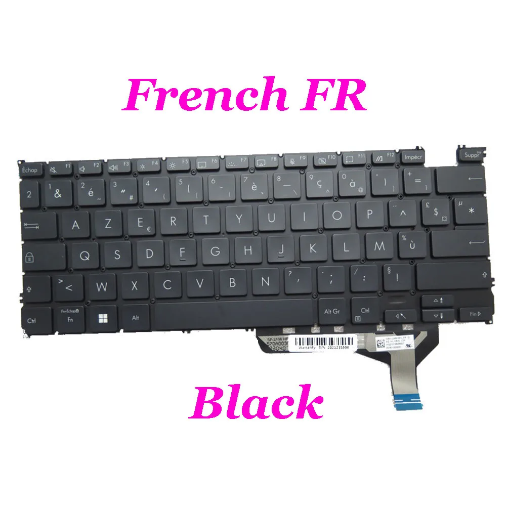 

Клавиатура для ноутбука Asus Zenbook S 13 Flip BP5302ZA с подсветкой без рамки BG\FR\GK\US\TW