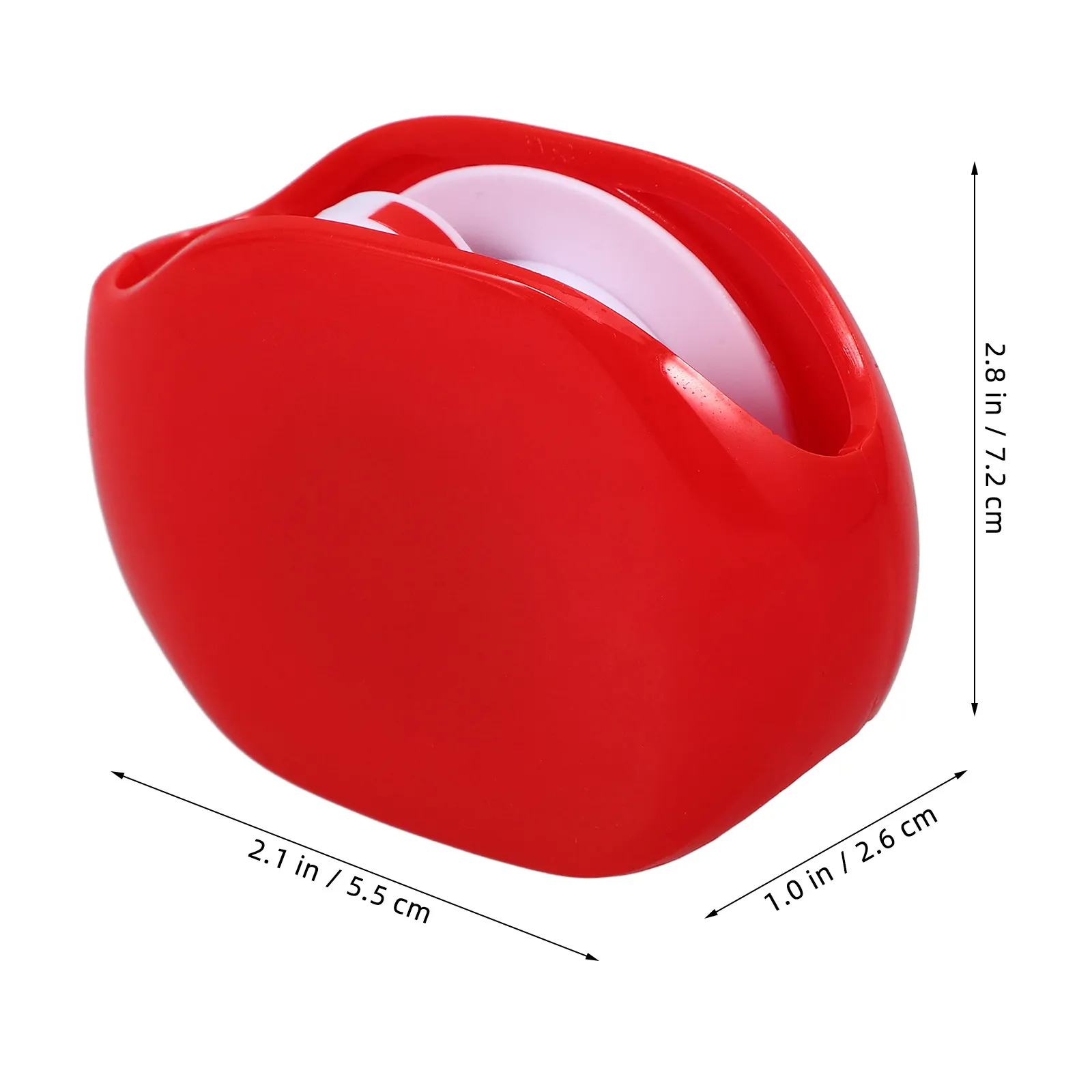 Multi Functional Automatic Roll Up Cable Organizer for Earphones Headphones Data Charging Cords Portable Red Pc ABS