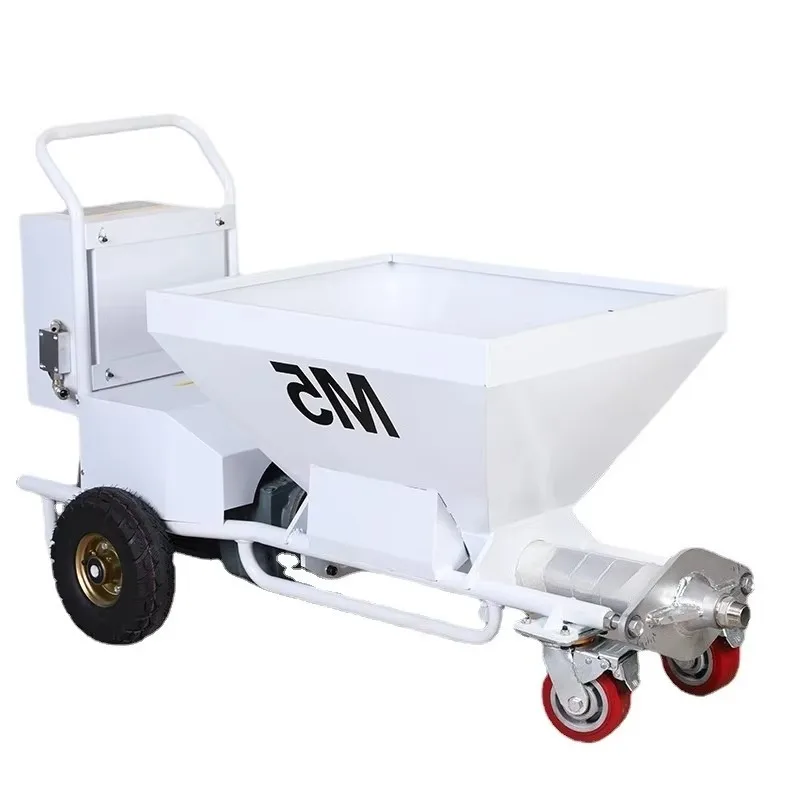 Real Stone Spraying Machine All-in-One Thick Fire-retardant Paint Special for Steel Structure Thin Exterior Wall Putty