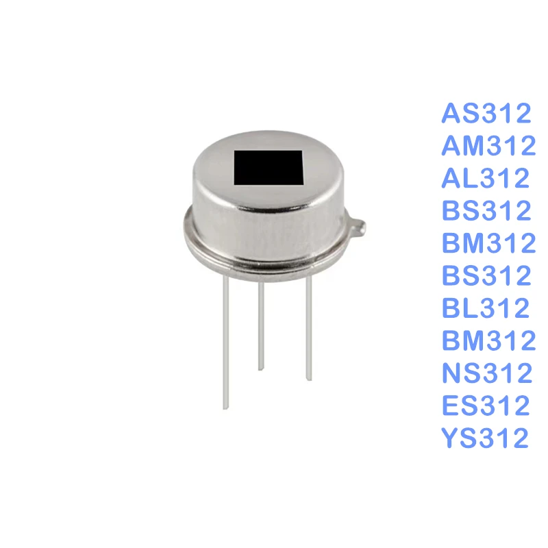 5pcs/lot PIR AS312 AM312 AL312 BS312 BM312 BS312 BL312 BM312 ES312 YS312  Digital Intelligent Pyroelectric Infrared Sensor