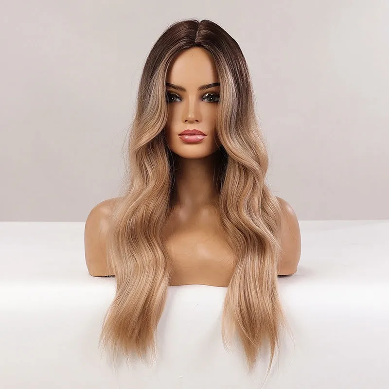 Smoky Grey Silky Straight Short Lace Front High Heat Resistant Fiber Synthetic Hair Wigs  for women