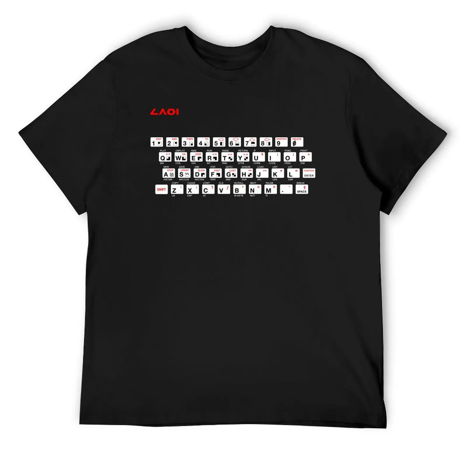 

ZX81 Keyboard T-Shirt shirts graphic aesthetic clothes luxury t-shirt Men's t-shirts