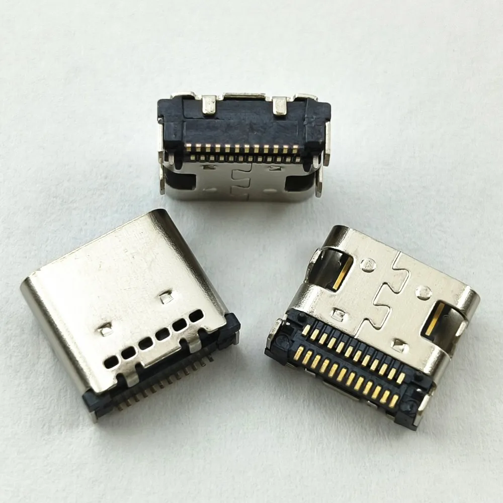 5-100 szt. Typ C złącze Micro USB C 3.1 żeńskie gniazdo 24-pinowa wtyczka portu stacja do ładowania ładowania dla DX07S024JJ2R1300
