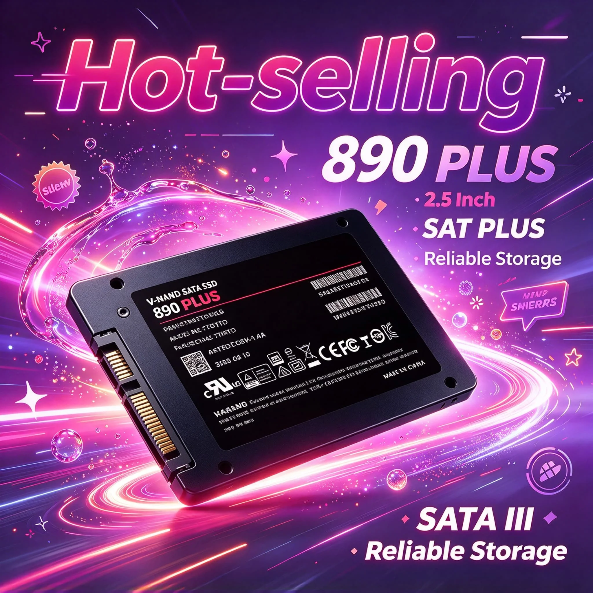 High Speed Solid State Disk SSD 500G 1TB 4TB 2TB Internal HDD Hard Drive Sata3 2.5 Inch Laptop Microcomputer Desktop