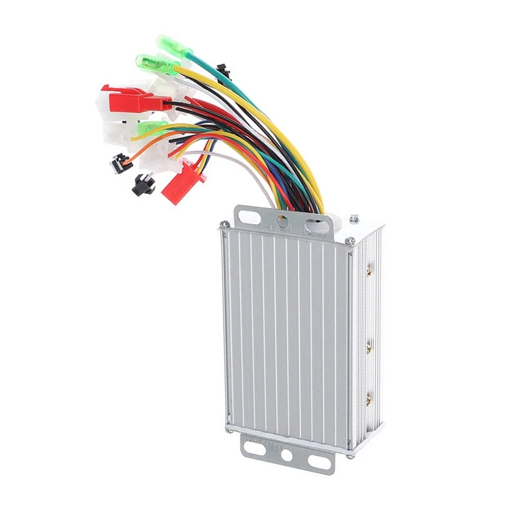 1pc 6V/48V 350W Brushless Motor Controller DC Motor Regulator For Electric Bicycles Accessories Easy Installation