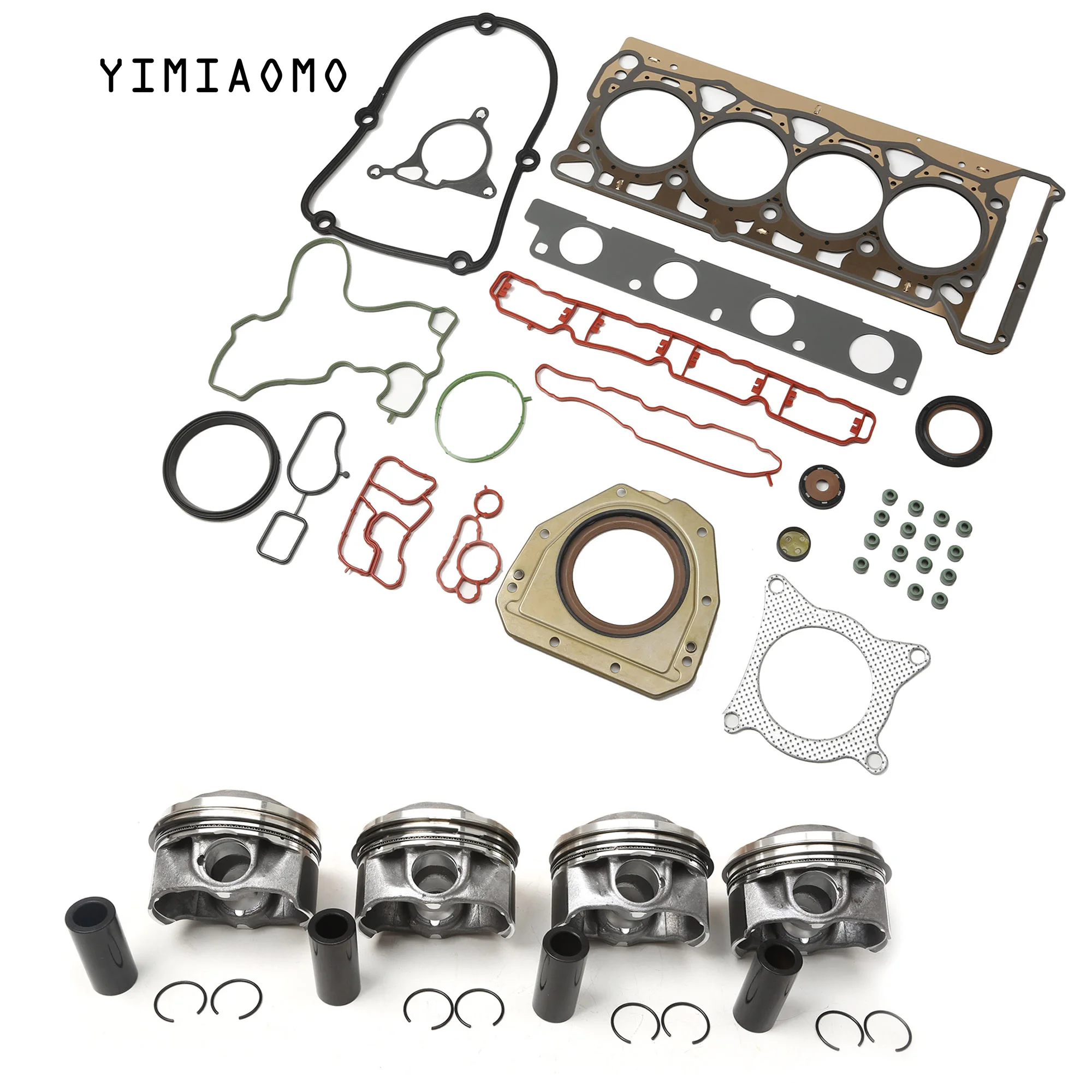 

06H107065DL Engine Repair Package And 23MM Piston For Audi A3 A4 A8 Q5 VW Jetta Passat Tiguan Skoda Octavia Seat Leon 06J103383D