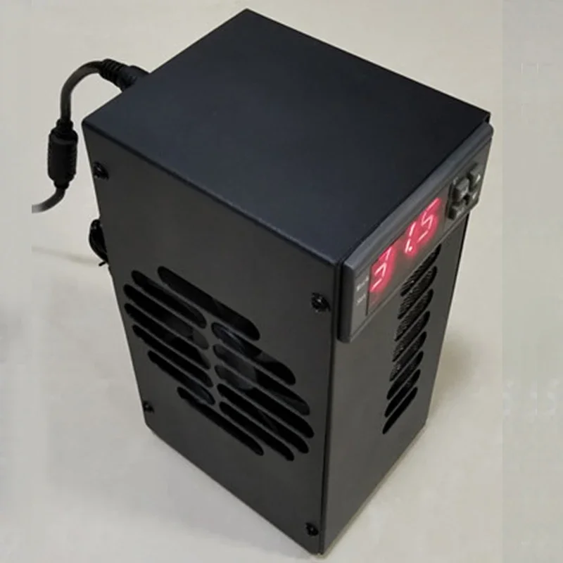 Constant temperature adjustable semiconductor electronic chiller Small micro chiller 35 liter fish tank circulating water cooler