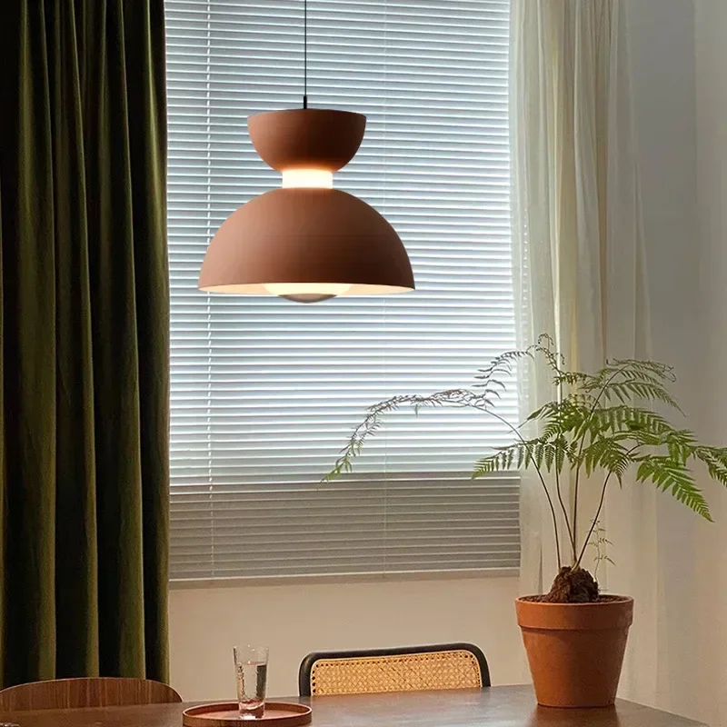 SANDYHA Modern Minimalist Hanging Pendant Light LED Chandelier Stylish Design for Living Room Bedroom