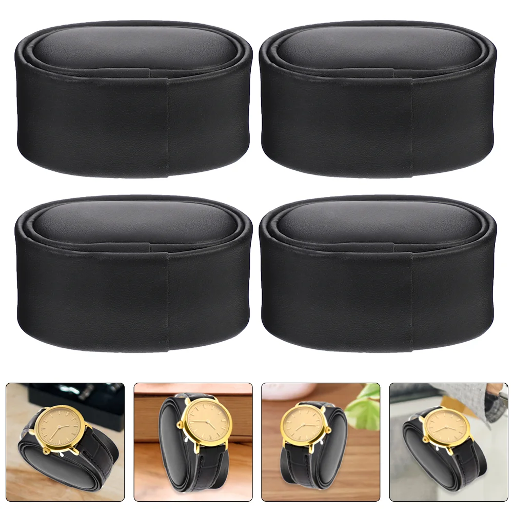 4 Pcs Adjustable Watch Pillows Small for Automatic Winder Storage Box Accessories Man