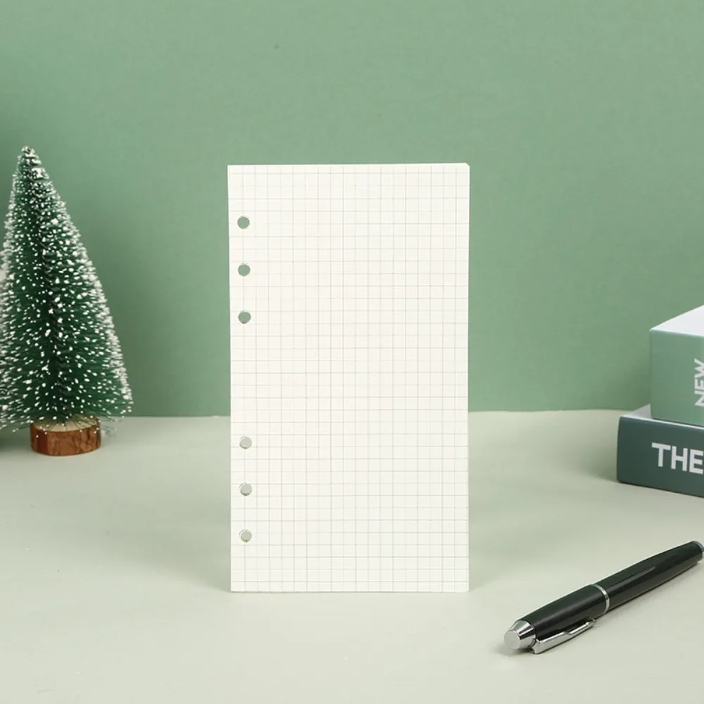 45 Vel Losbladige Notebook Refill Papier Lijn Raster Refill Spiraal Bindmiddel A5 A6 A7 Innerlijke Refill Papier blanco Connell Briefpapier