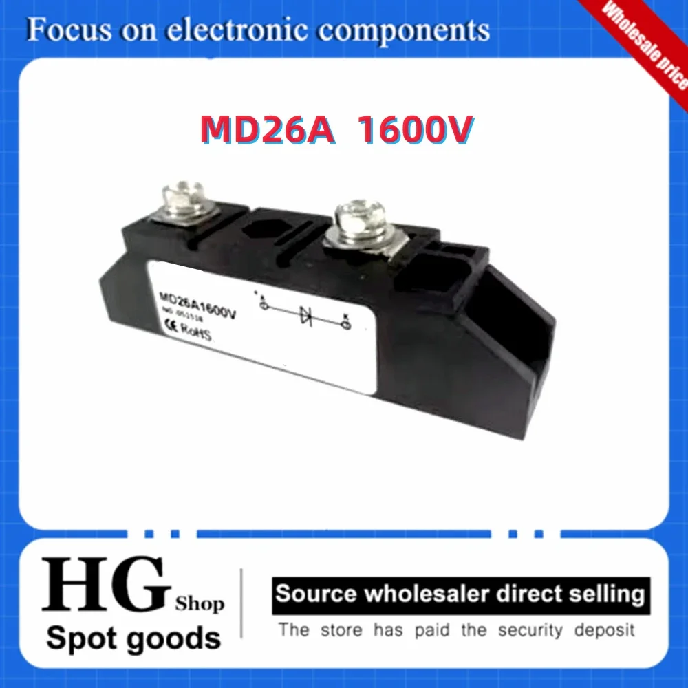 MD26-16  Original new  MD26A 40A 55A 70A 90A 100A 110A 1600V reverse resistance point contact diode M220 package