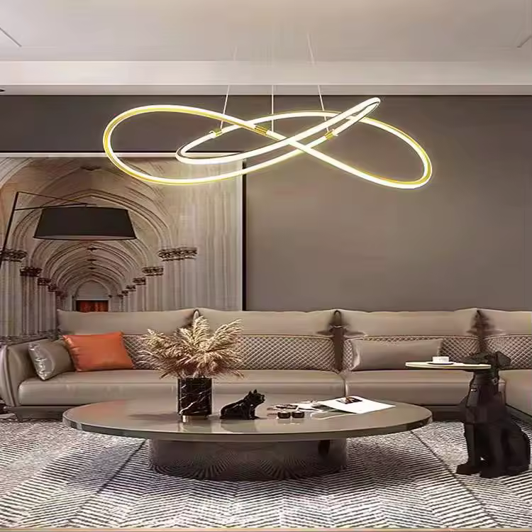 מודרני תליון אור עם מרחוק Dimmabl דקור סלון נברשות Led פשוט Luminaire עמעום מטבח Florarium גופי