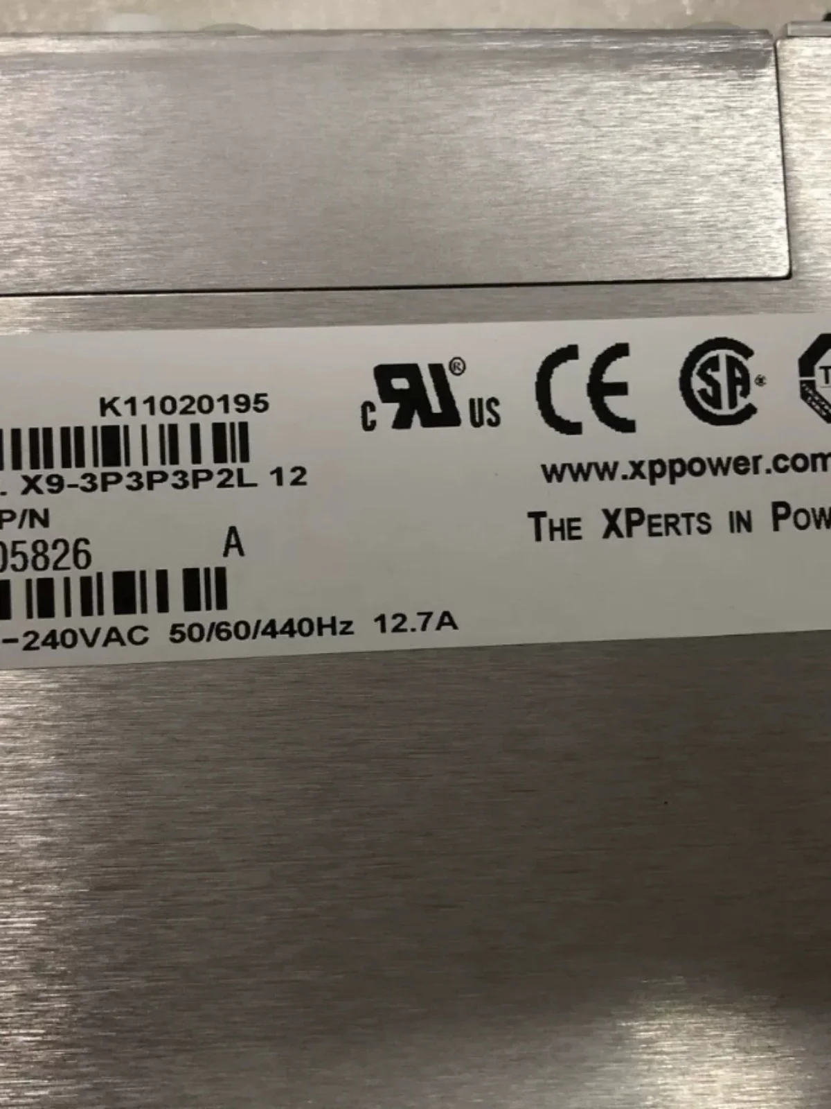 XP Power Supply X9-3P3P3P2L-1 Original Bargaining Lam Research X9-3P3P3P2L-12