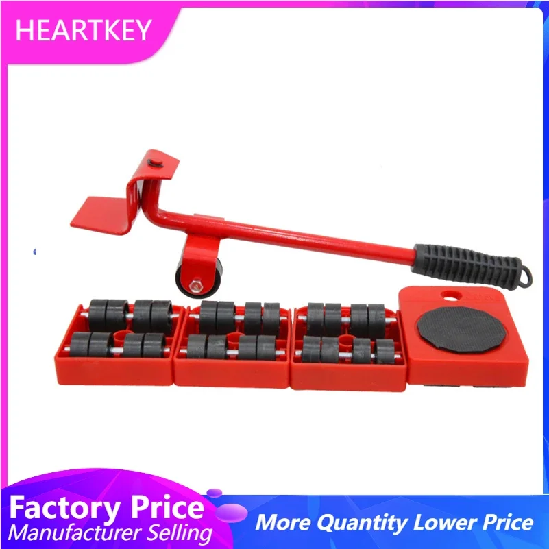 Wholesale Heavy Duty Furniture Lifter Set Household Transport Tools Parts  Mover Sliders Plastic With 4 Sliders