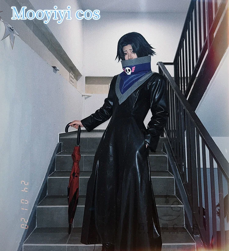 

Feitan Potoo Cosplay Costume Halloween Christmas Role Playing Comic Customized Mooyiyi New Hunter black leather jacket