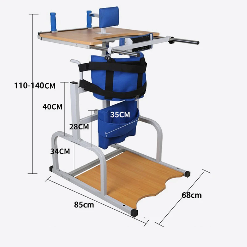 Customizable Rehabilitation standing equipment e