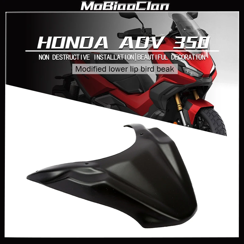 

HONDA ADV350 Adv350 ADV 350 2022 2023 Motorcycle Accessorie Front Wheel Fender Beak Nose Cone Fit Extension Cover Extender Cowl