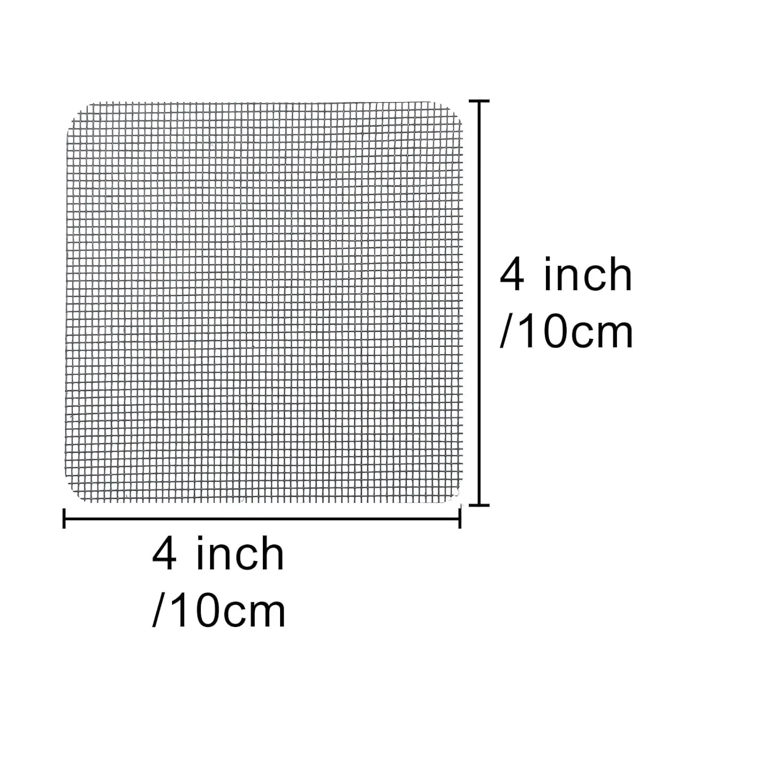 10-teiliges Reparaturset für Fenstergitter, schwarzes Fenstergitter-Patches, schnelles Reparaturset für Mesh-Bildüren, stark klebendes Glasfaserband