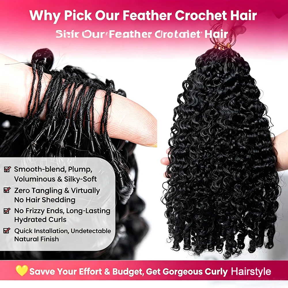 5 opakowań warkoczyków do szyd – Feather Hair Extension recenzja i cena