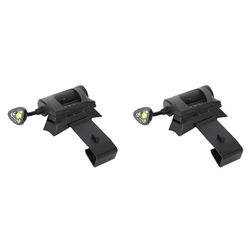 

Фонарь для шлема L60A 2X, светодиодный, перезаряжаемый, энергосберегающий, мощный, 3 режима, черный