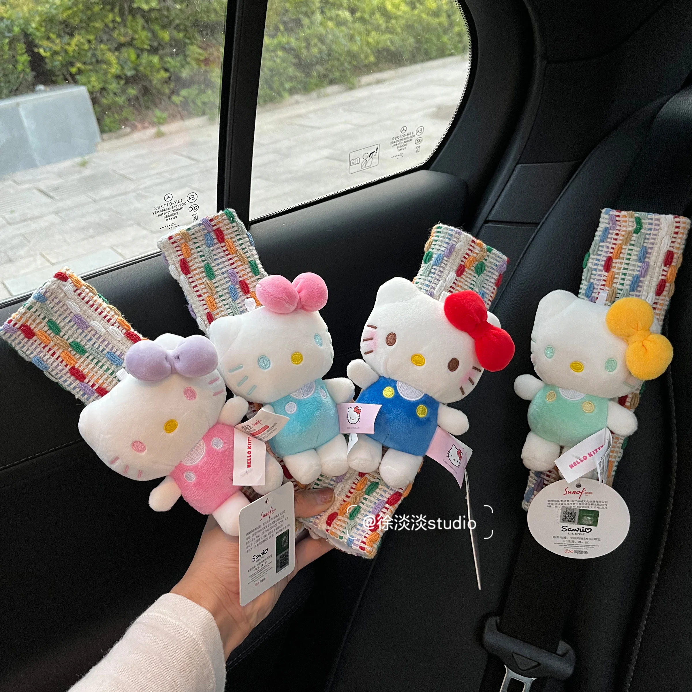 

Shoulder Pad Car Seat Belt Small Interior Decoration Protection Cartoon Creative Insurance Cover Car Accessories