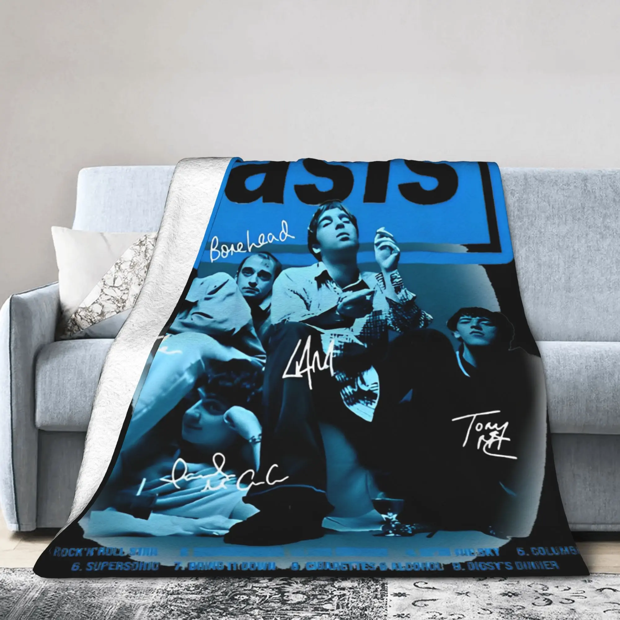 Signature Member O-Oasis  Blanket  Fuzzy Throw Blanket Summer Air Conditioning Decoration Soft Warm Bedspreads