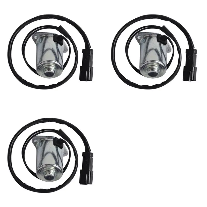 Authentic 3X High Quality 24V Solenoid Valve 20Y-60-32120 20Y-60-32121 209-60-77250 For Komatsu PC200-7 PC300-7 PC300 PC360 PC40