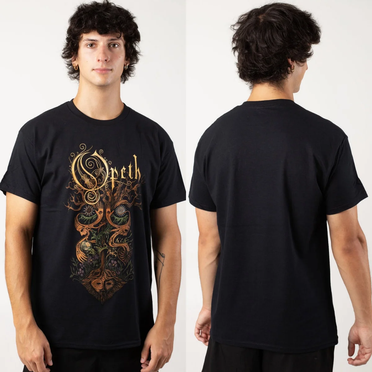 Best Summer Opeth Graphic Cotton T-shirt Unisex Summer Short Sleeve Fashion Brand Tee Luxury Casual Vintage Tees