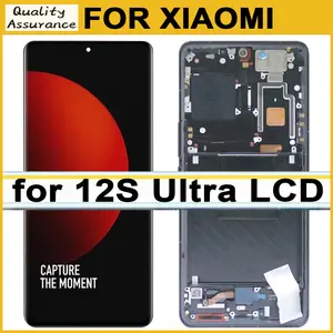 Bilashmart High Quality AMOLED Xiaomi 12S Ultra LCD Display Touch Screen Assembly Repair Parts Xiaomi Mi 12S Ultra Display Parts