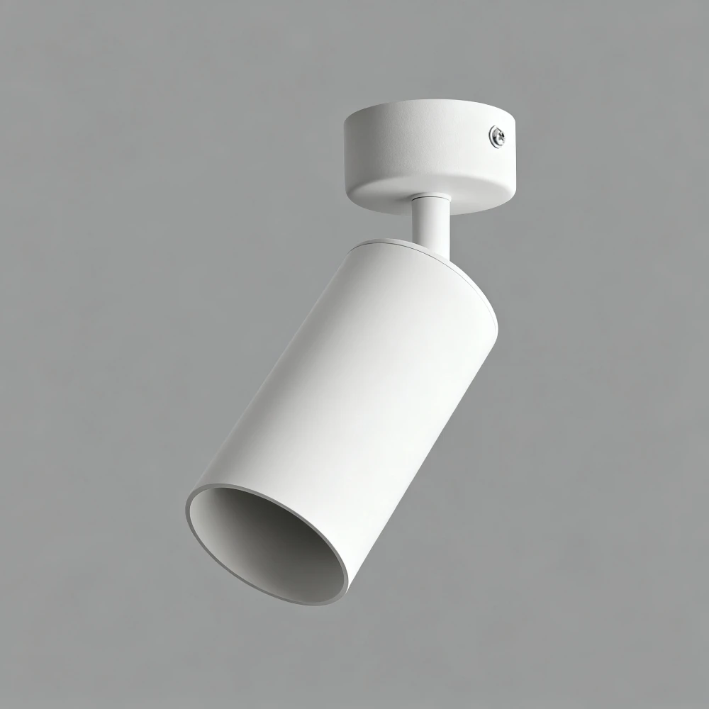 

Белый потолочный прожектор GU10 для поверхностного монтажа, регулируемый корпус точечной лампы gu10