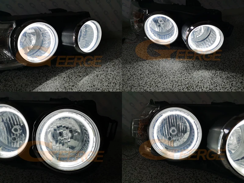 Excellent Ultra Bright CCFL Angel Eyes Halo Rings Kit For Chevrolet AVEO Sonic T300 2011 2012 2013 2014 2015 Pre Facelift