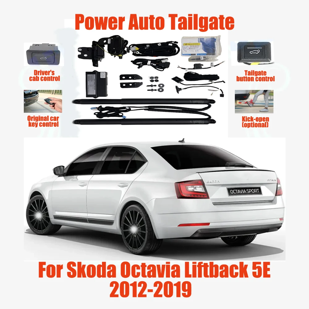 For Skoda Octavia Liftback 5E 2012-2019 Electric tailgate automatic suction locks suitable Trunk modification system