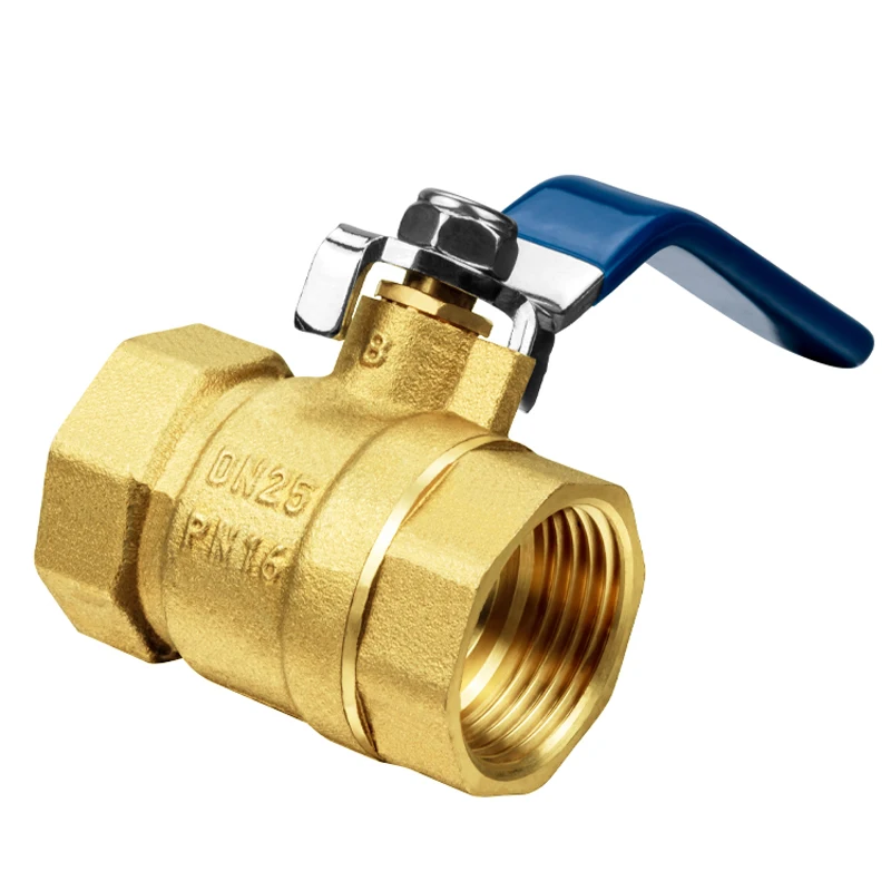 

TMOK 1/2" 3/4" 1" BSPT Brass Ball Valve Female To Female Thread Gate Valve for Water Gas Oil Manual Switch Adapter