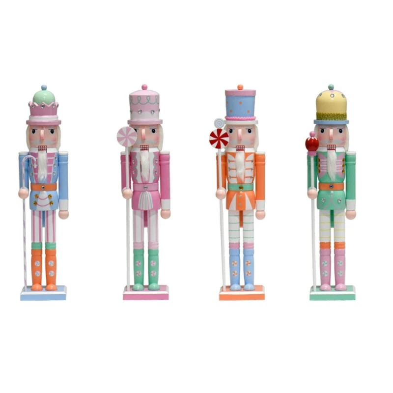 

Stylishs Christmas Soldier Dolls for Unique Pattern Centerpieces Decorations