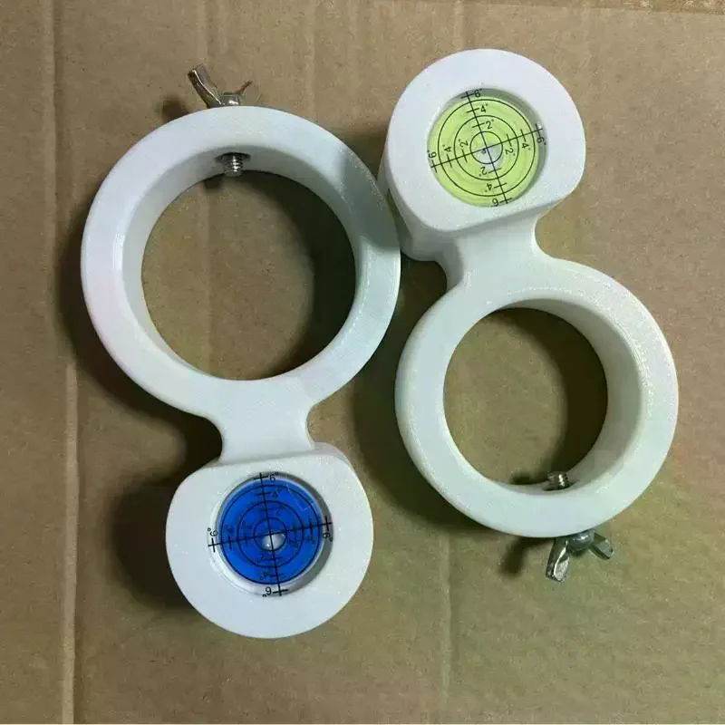 1Pcs Industrial Electric Drill Level Tool Circular Bubble Level Guide Precision Measuring Tools DIY Accessories