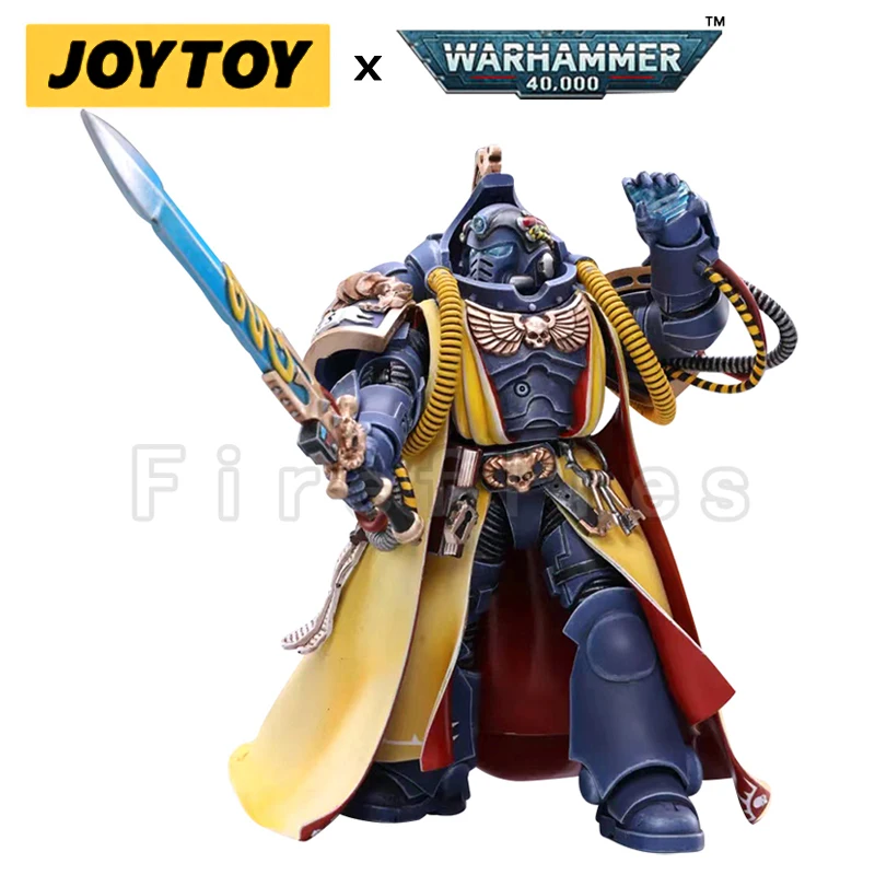1/18 JOYTOY Actionfigur 40K Space Marines Ultramarines Primaris Librarian Anime Collection Modellspielzeug