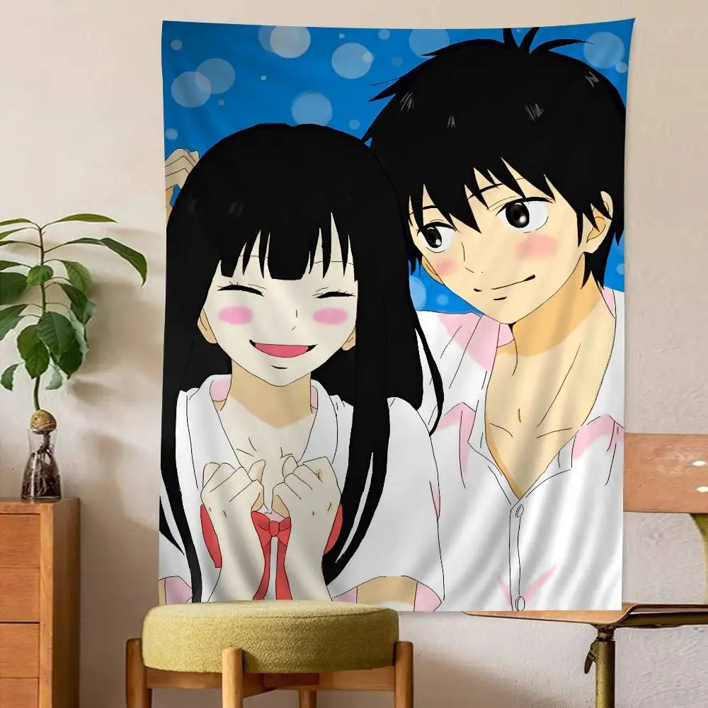 Kimi Ni Todoke Anime DIY Wandteppich für Wohnzimmer Home Dorm Decor Wall Art Decor