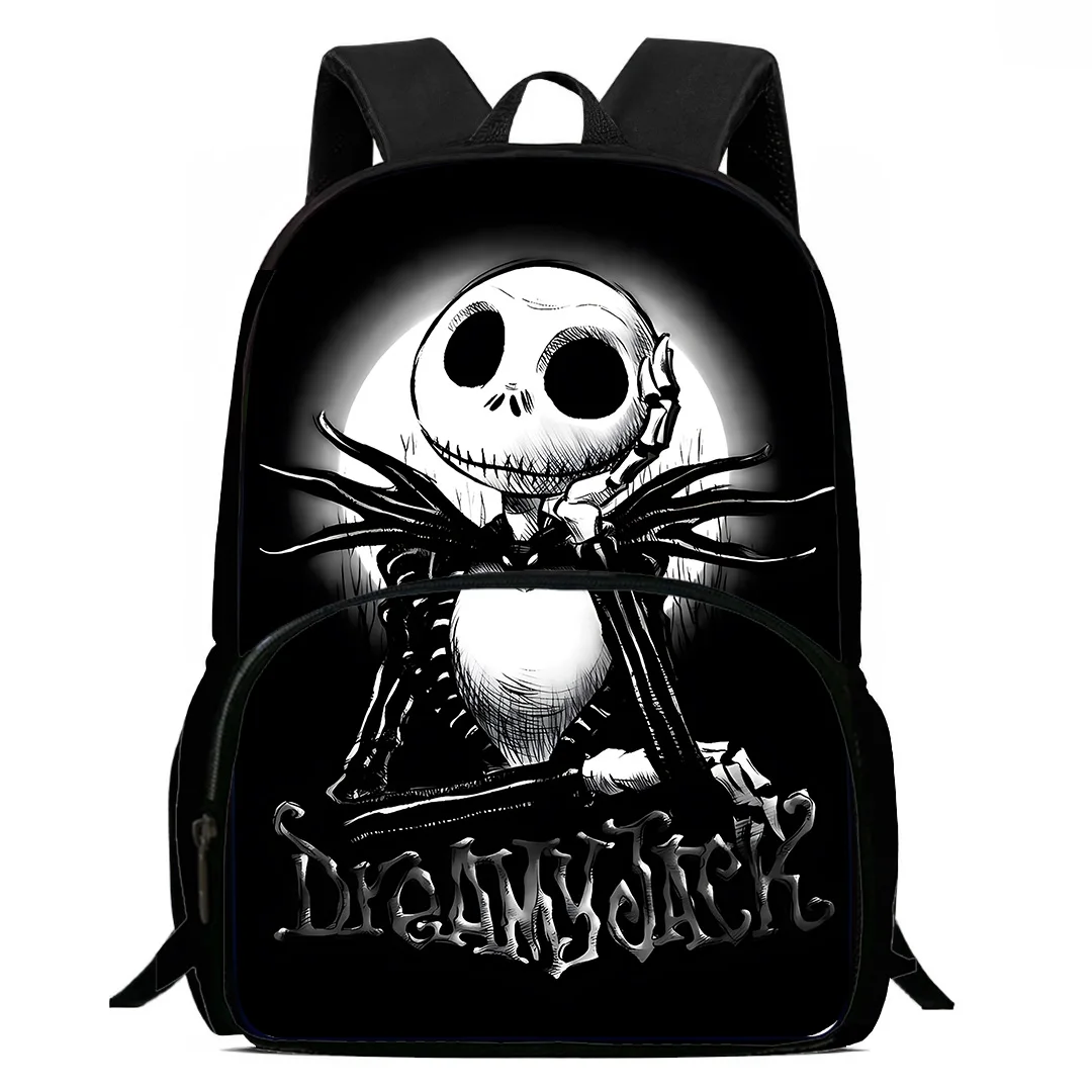 The Nightmare Before Christmas Kids Backpacks Boy Girl Student Birthday Gift School Bags Large Capacity Camping Durable Rucksack