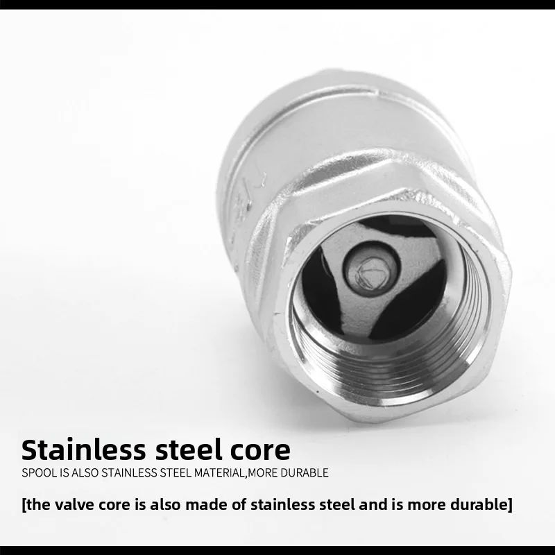 2/3/4/6 نقاط 1 بوصة 304 الفولاذ المقاوم للصدأ صمام الاختيار العمودي في اتجاه واحد صمام الاختيار مضخة مياه الربيع فراغ انبوب ماء ختم ناعم