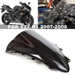 Parabrisas de doble burbuja para Yamaha, YZF 1000, R1, 2007, 2008, YZF-R1, YZFR1